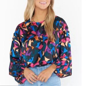 Show me your MUMU Good Times Top, size Medium.